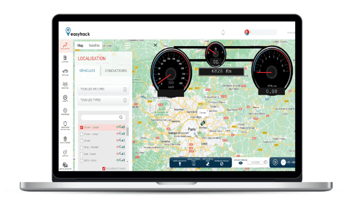 Traceur Gps pour flotte de véhicule l Suivez vos véhicules en Guyane -  Guyane